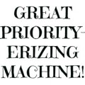 Priority erizing machine