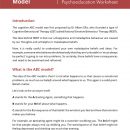 Beyond the ABC CBT Model Worksheet Cover